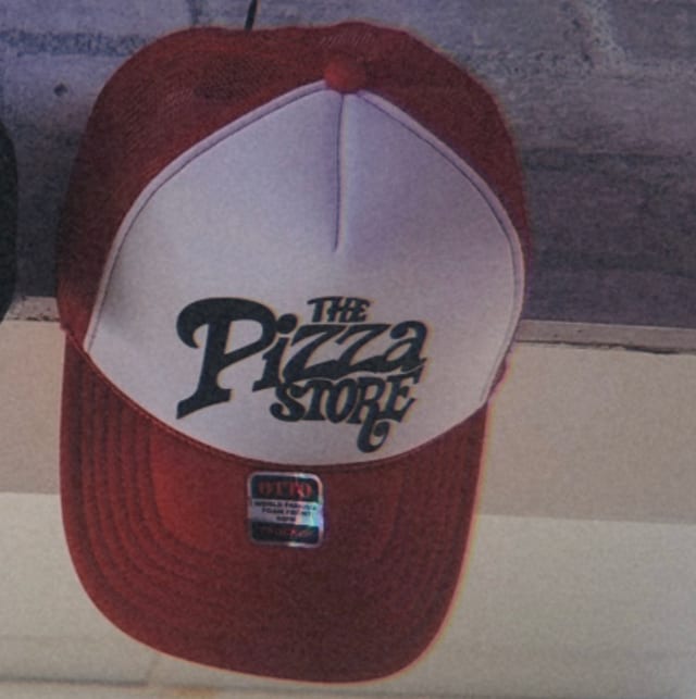 Red Trucker Hat.